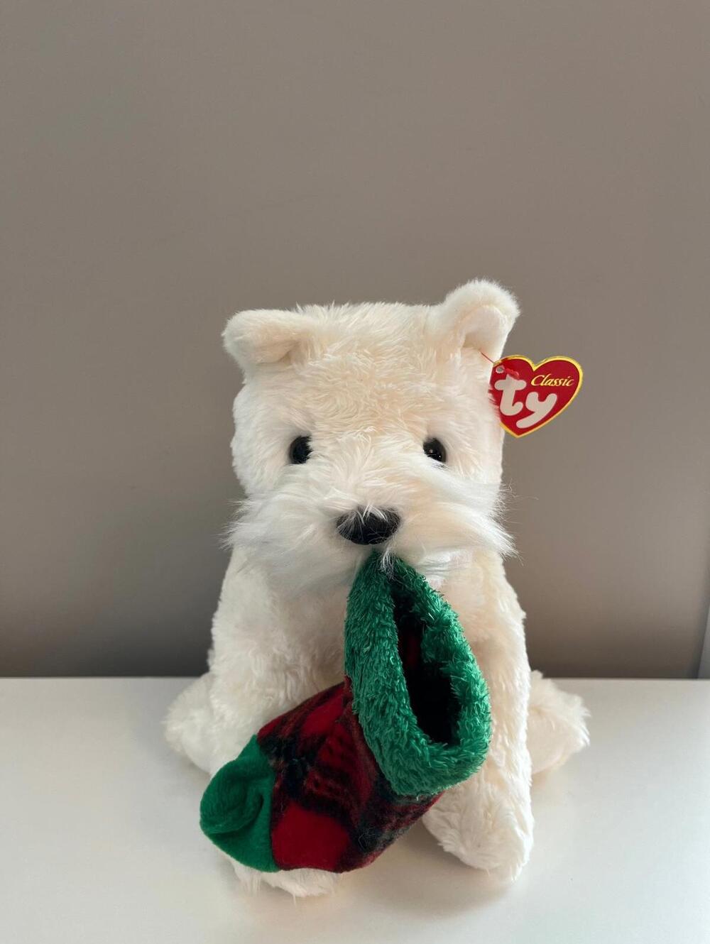Ty Classics Collection “Presents” the West Highland Terrier Christmas Stocking